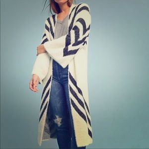 Anthropologie Mod Chevron Kimono - One Size
